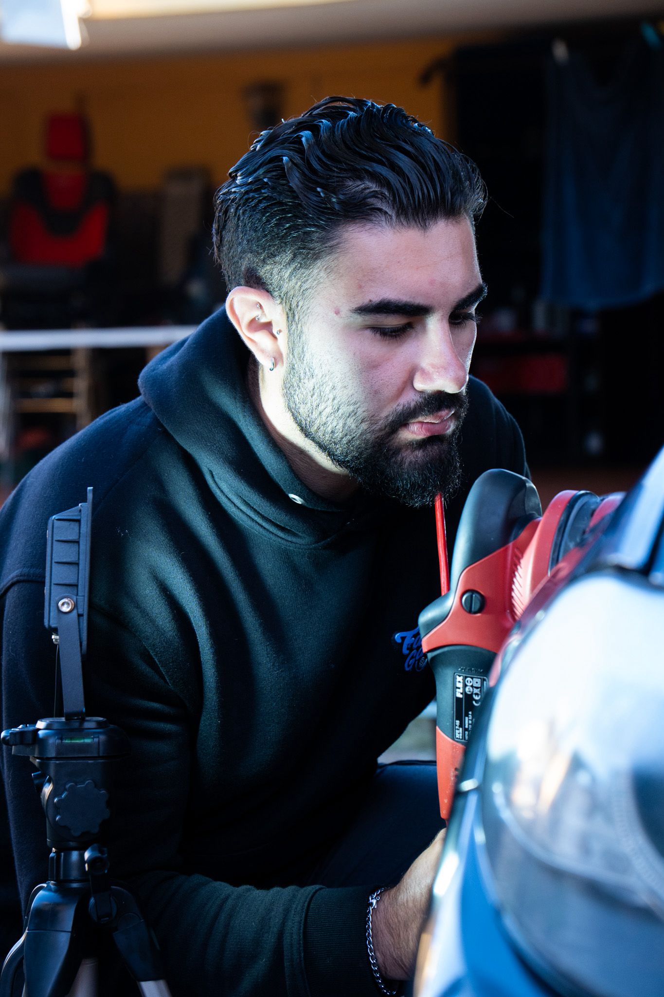 Trabalho de polimento